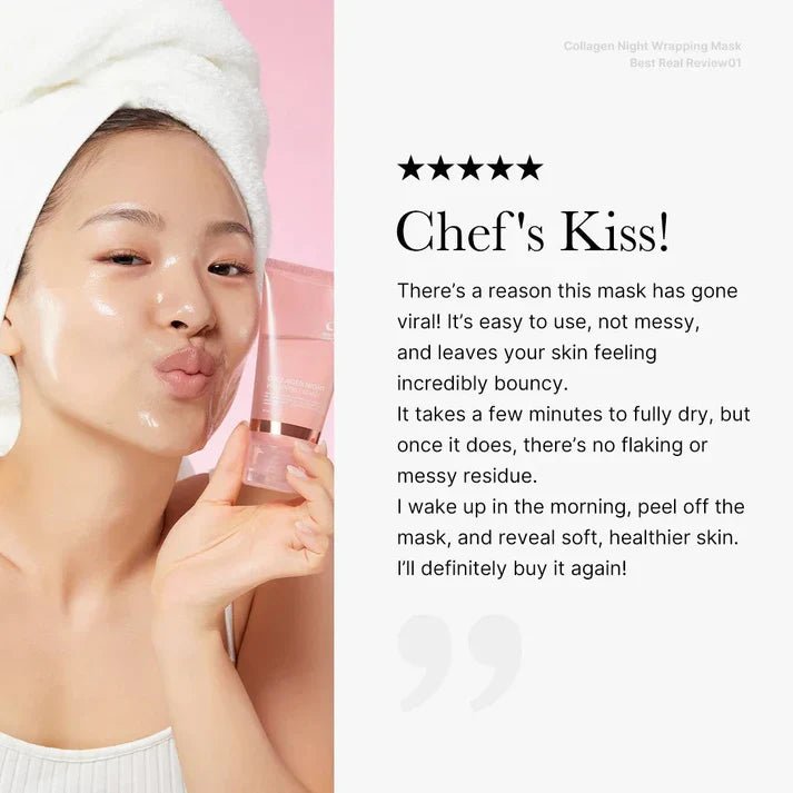 Collagen Night Mask: Overnight Glow, Lifetime Confidence - Blushbae