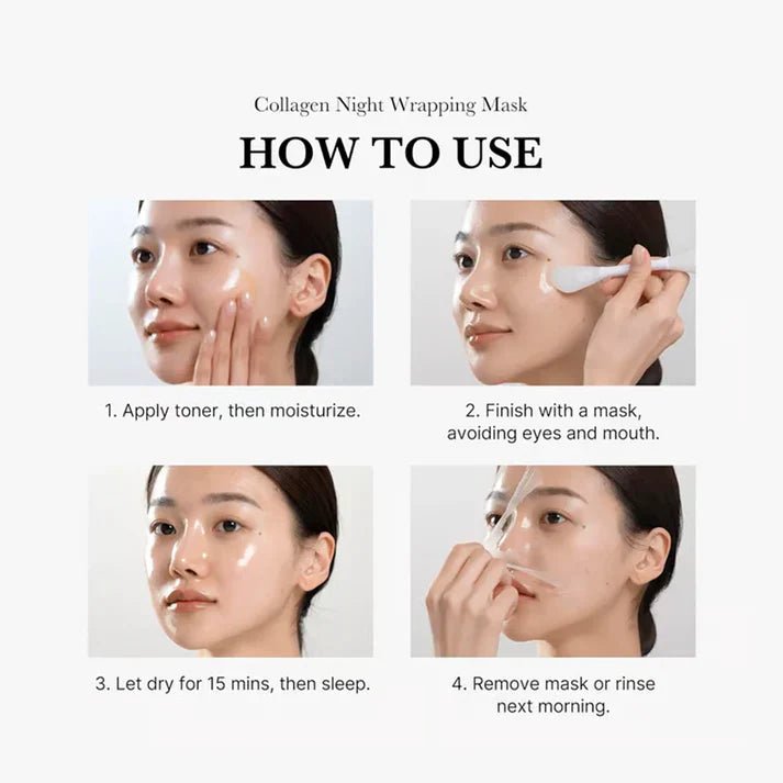 Collagen Night Mask: Overnight Glow, Lifetime Confidence - Blushbae
